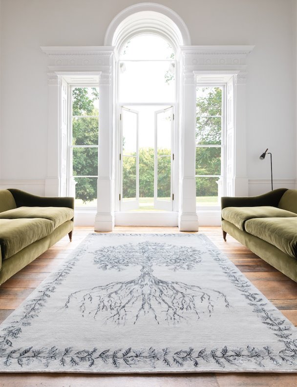 Estas alfombras de Alexander McQueen son el must para tu casa en el otoño 2021