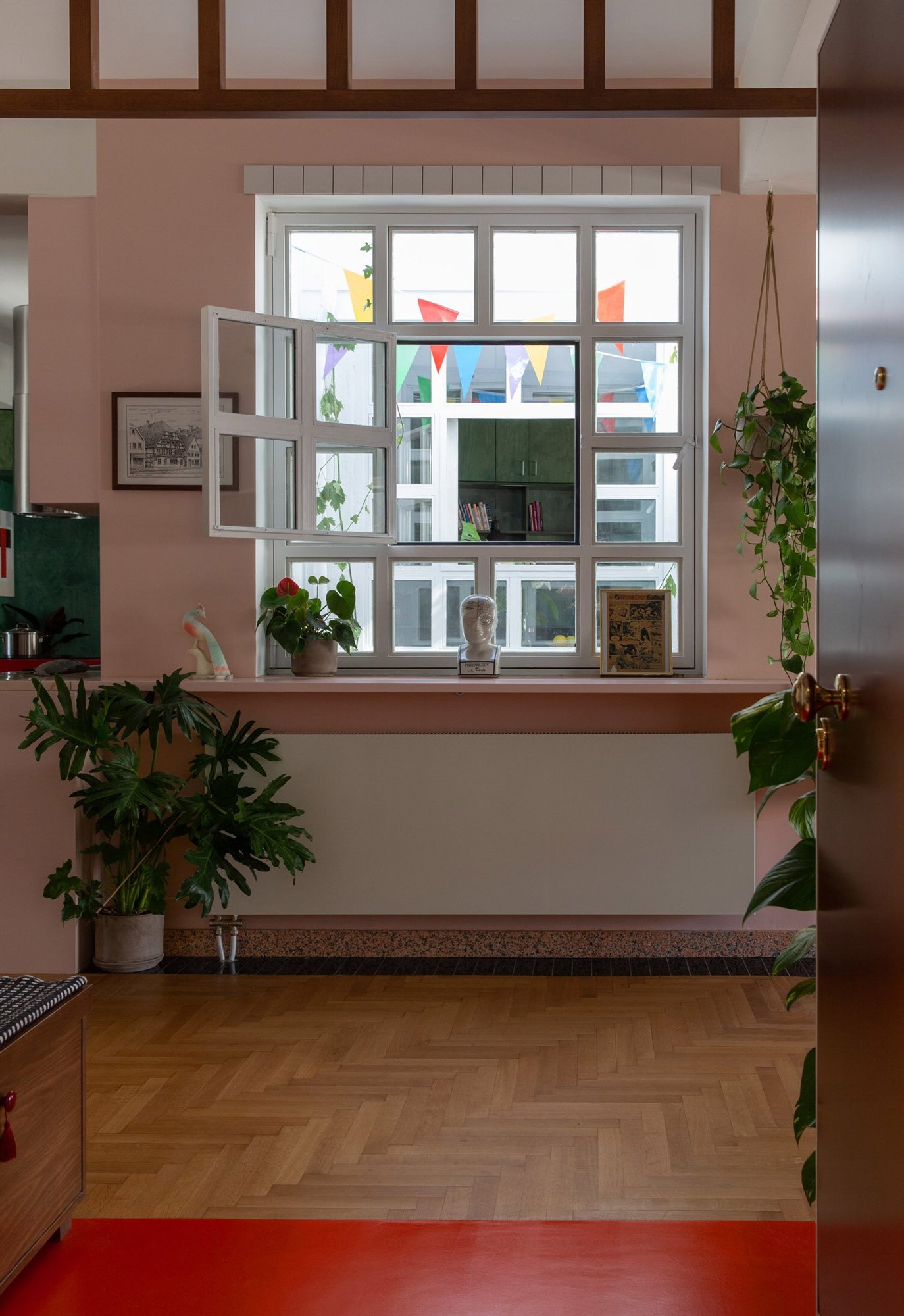 ventana en piso en Atenas