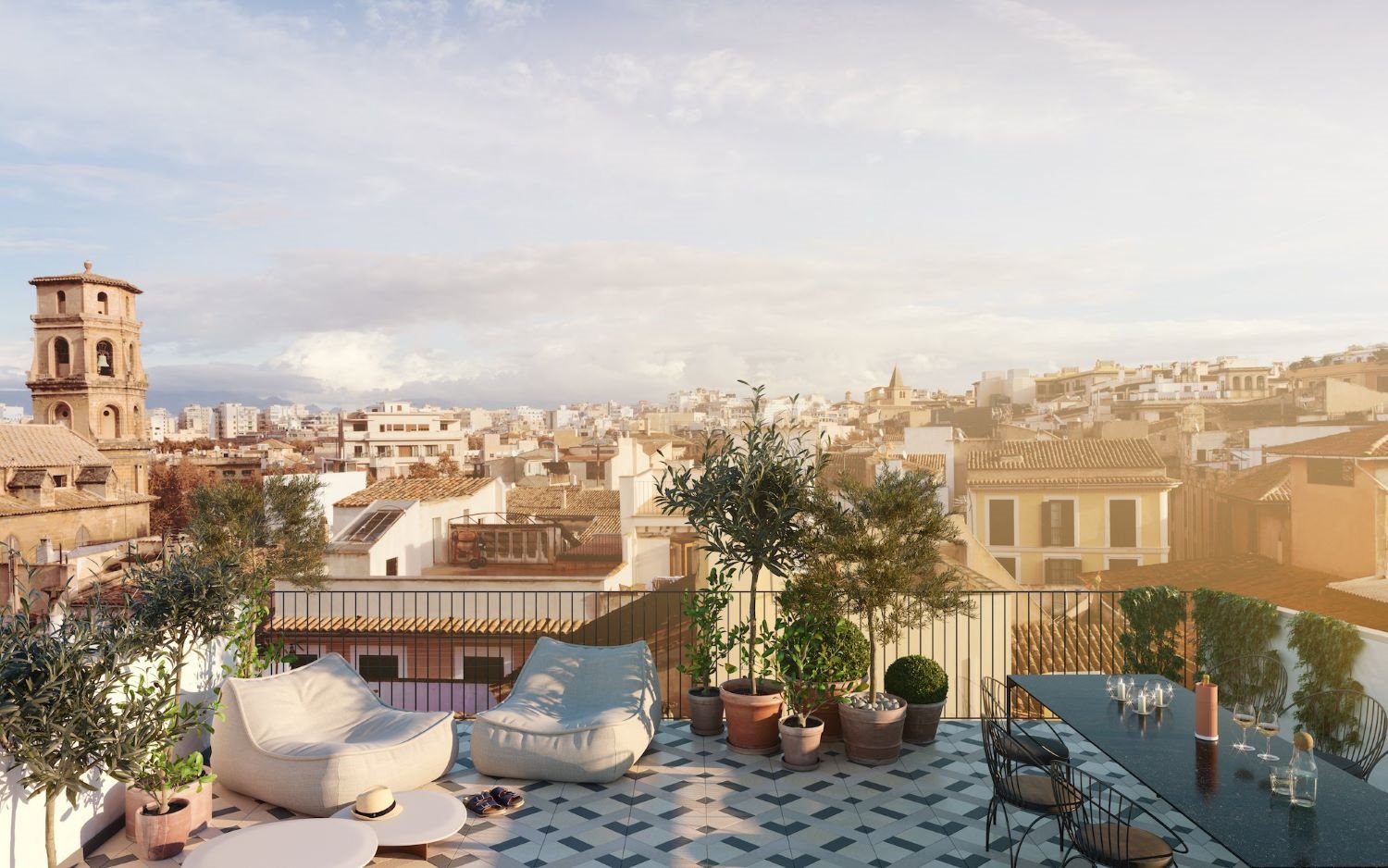 casa-de-vacaciones-en-palma-de-mallorca-con-piscina-en-el-tejado-terraza
