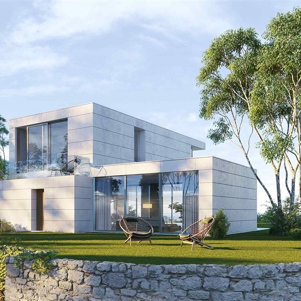 Una casa moderna y respetuosa con el medio ambiente en Italia