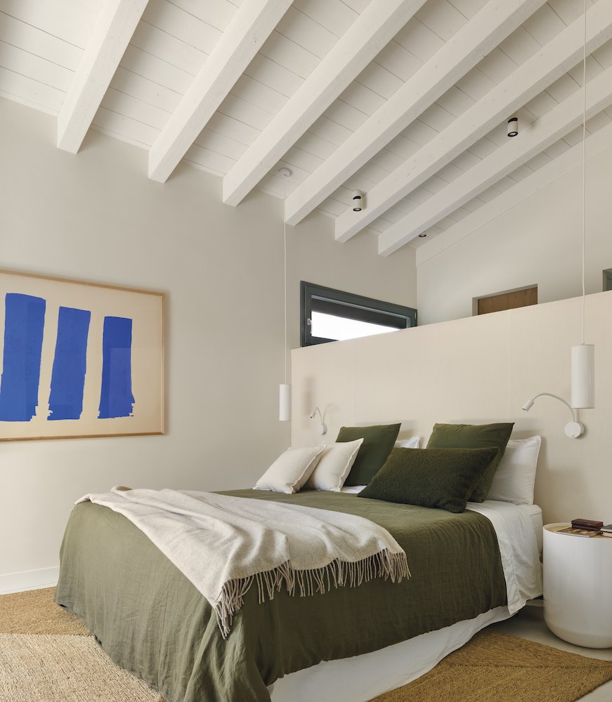 Casa moderna en la costa brava dormitorio
