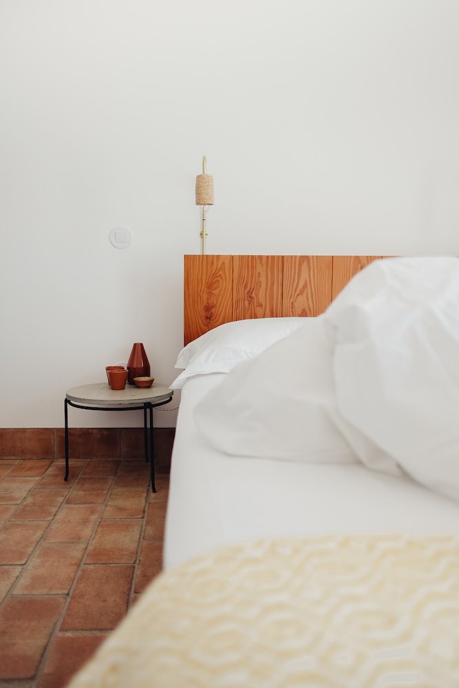 Casa Modesta Algarve Portugal dormitorio cama