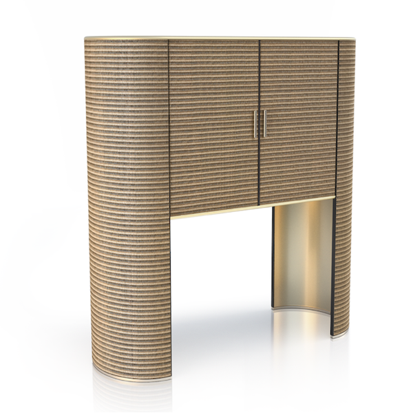 El nuevo mueble bar de Armani Casa, digno de la serie Mad Men