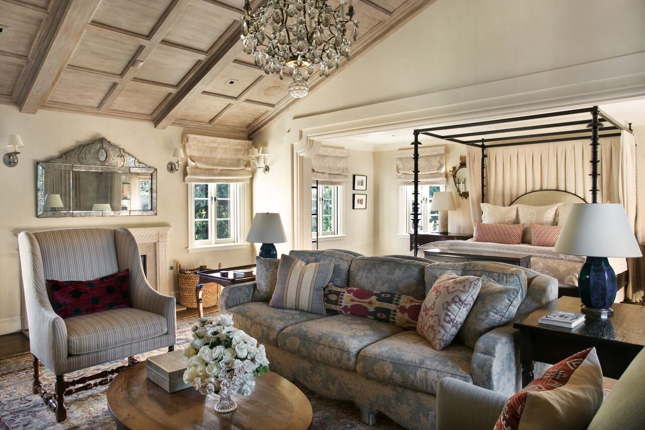 Casa Shonda Rhimes Hancock Park dormitorio