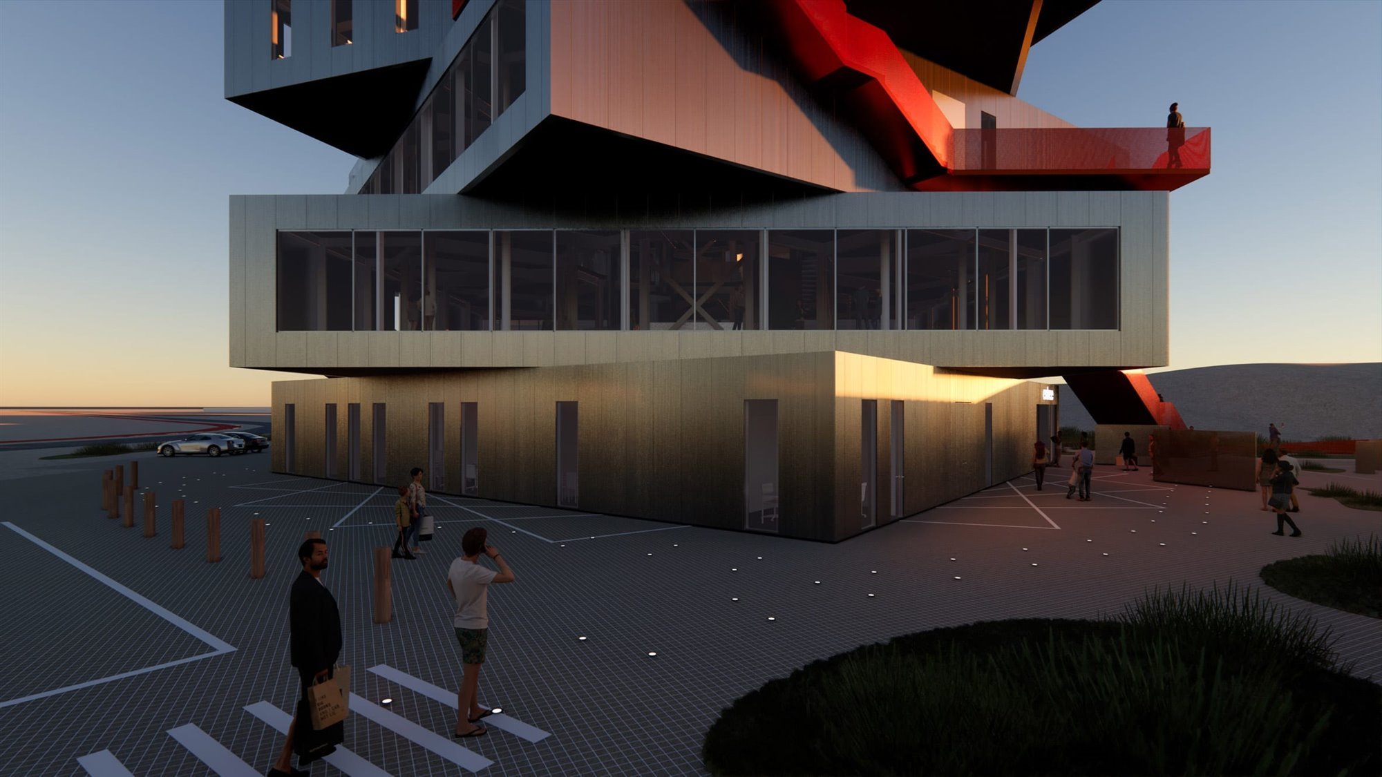 Harbour Experience Centre de MVRDV en el puerto de Rotterdam