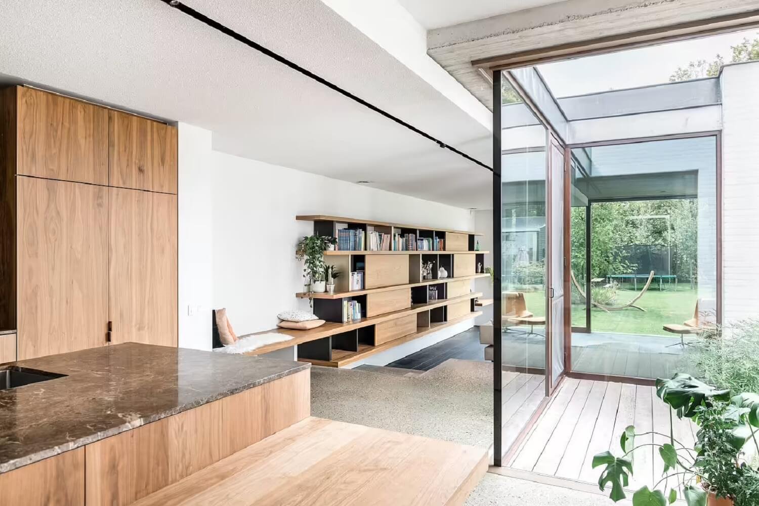 Casa moderna Bélgica atrio