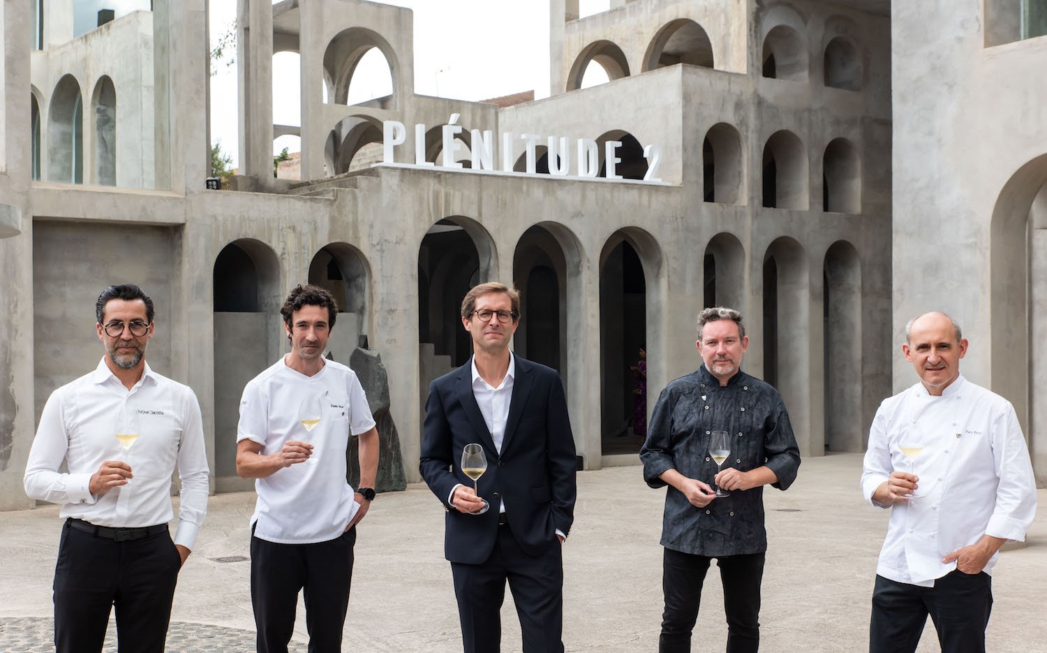 Quique Dacosta, Eneko Atxa, Vincent Chaperon, Albert Adriá, Paco Pérez II