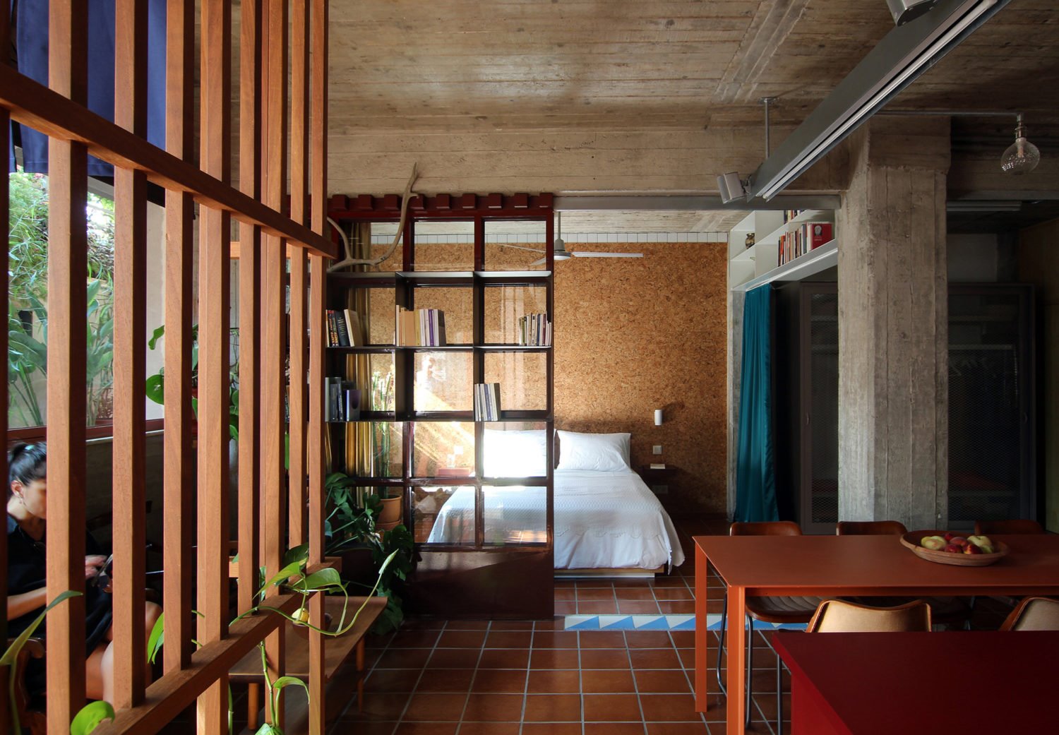 apartamento en Atenas dormitorio