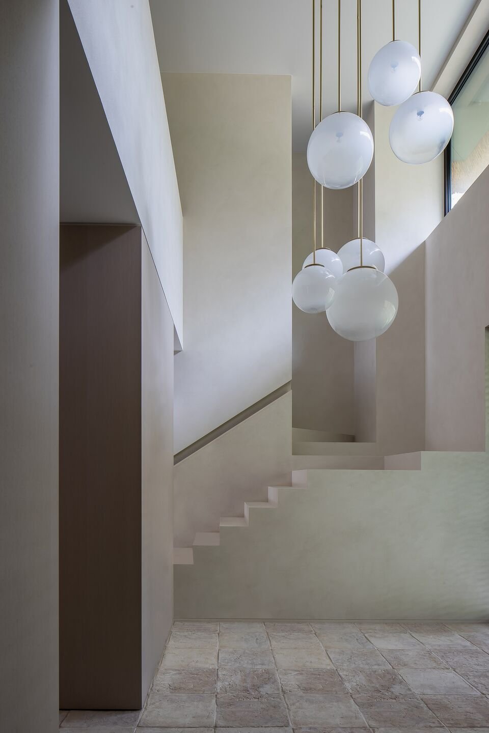 escaleras en casa belga