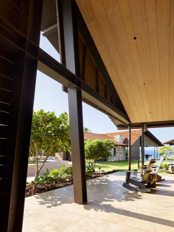 casa en Hawai porche
