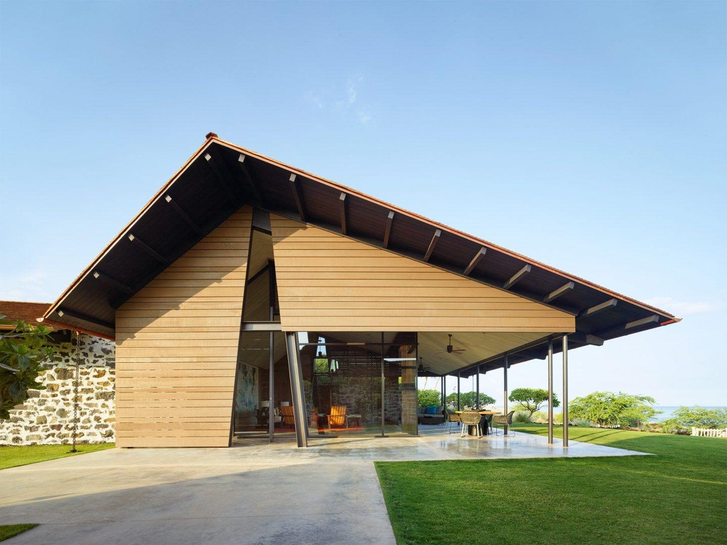 casa en Hawai techo