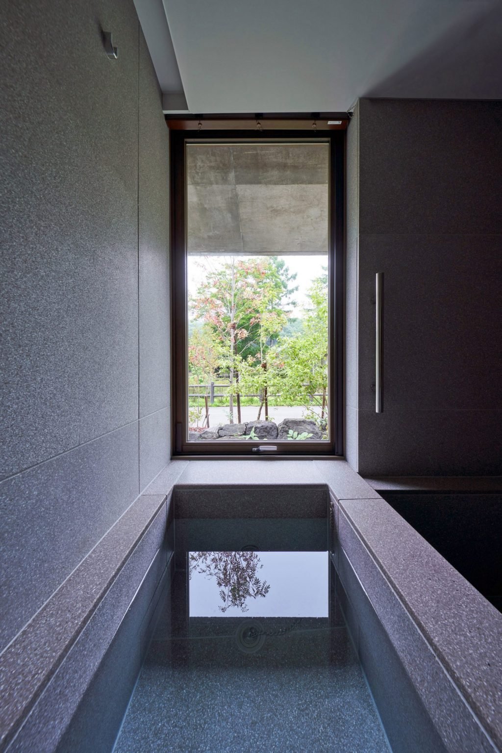 casa en la montana Japon piscina