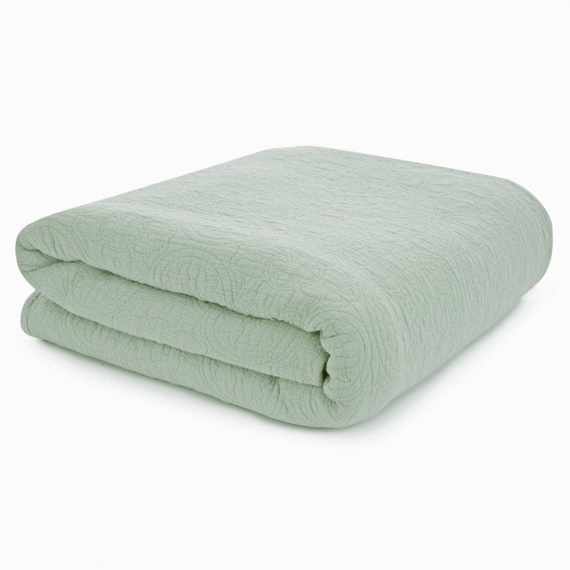 laura ashley. colcha-lilian-grande-pistacho