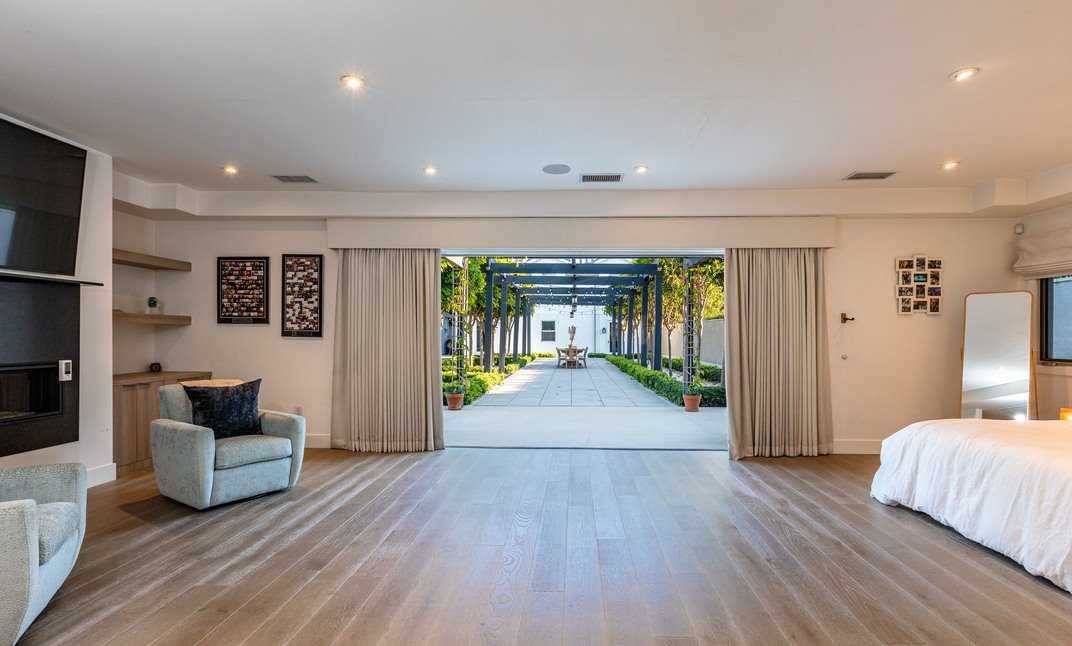 Casa actriz Modern Family Julie Bowen dormitorio