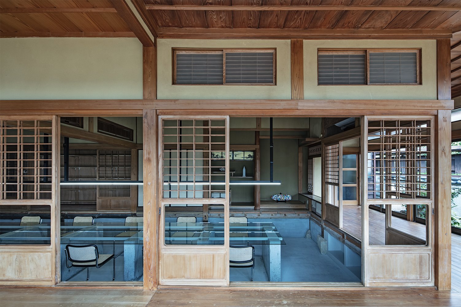 oficinas arquitectura tradicional japonesa interiorismo contemporaneo 3