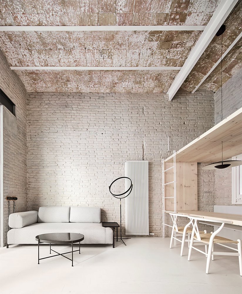 piso diseño industrial minimalista y luminoso en barcelona 5