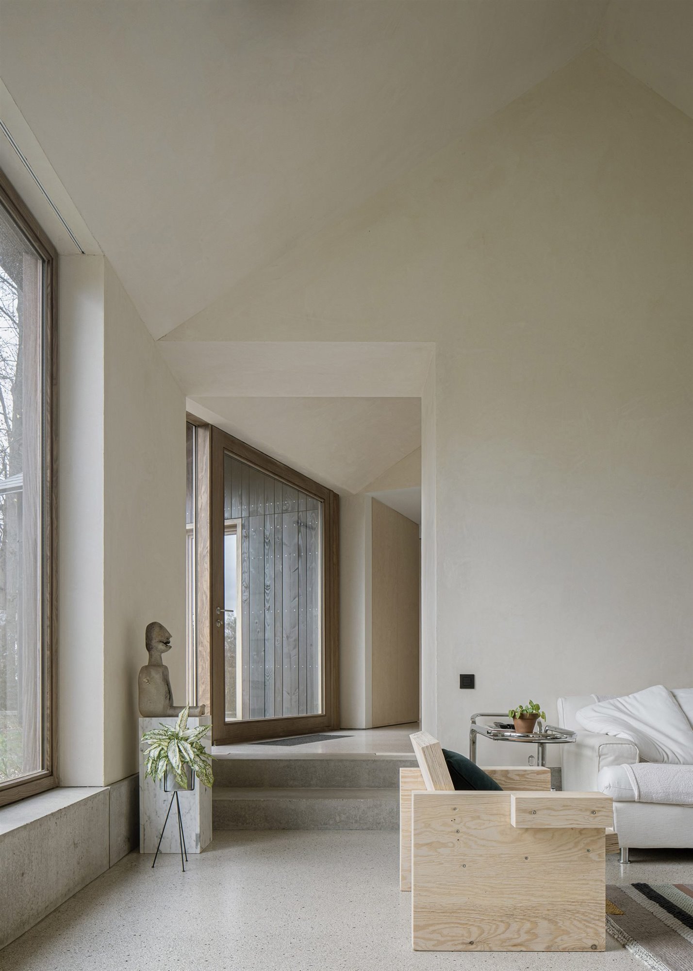 Reforma de un chalet en Destelbergen Bélgica por Graux & Baeyens Architecten