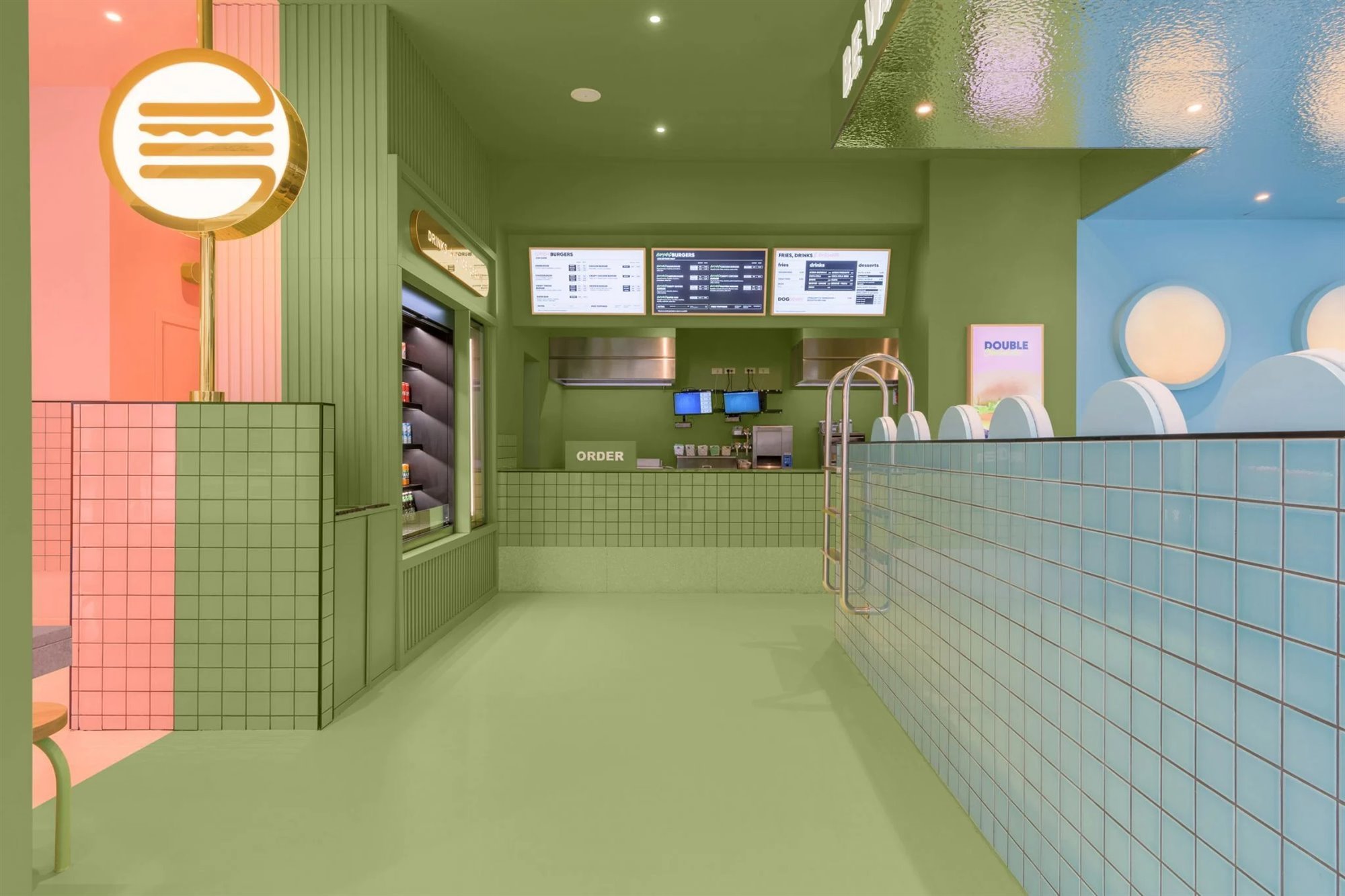 Hamburguesería Bun de Masquespacio en Turín