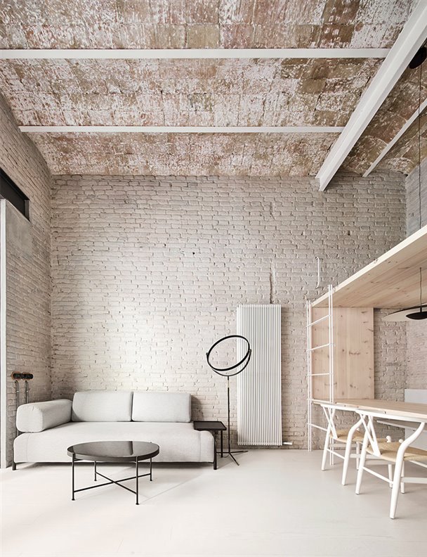 Este piso industrial es un oasis verde en medio de la ciudad