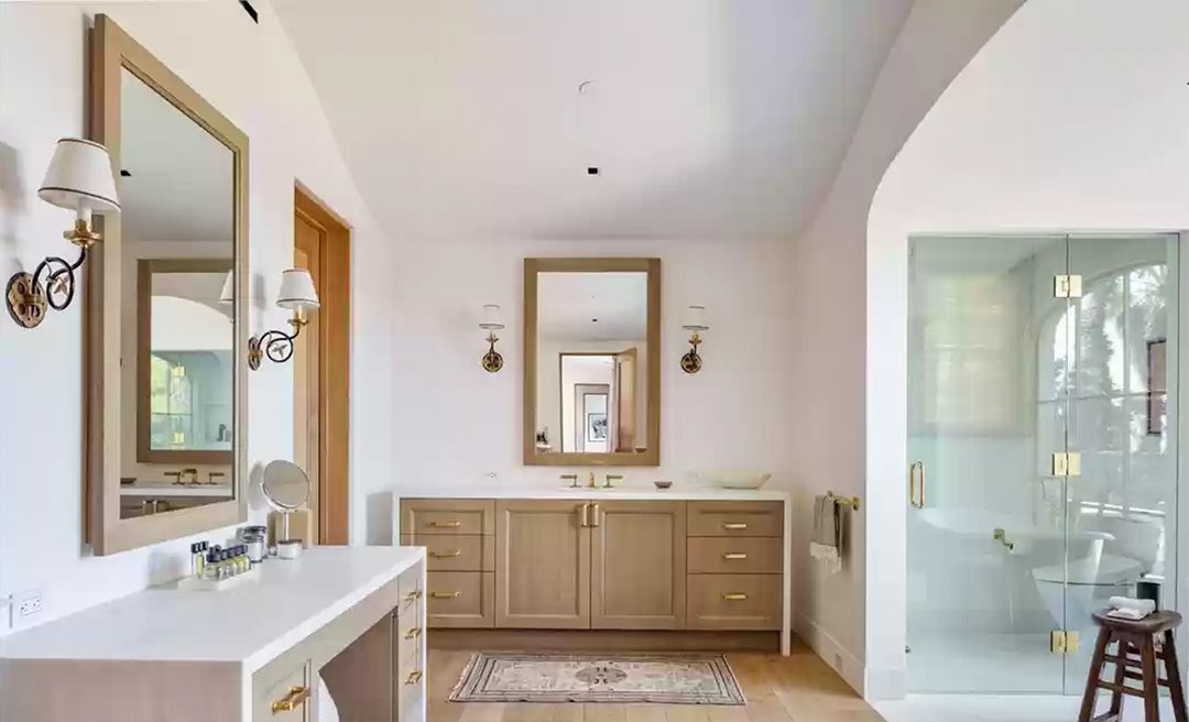 Casa actriz Michelle Pfeiffer en Los Angeles baño