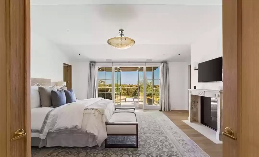 Casa actriz Michelle Pfeiffer en Los Angeles dormitorio