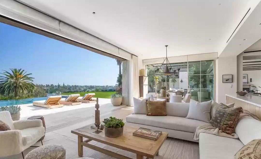 Casa actriz Michelle Pfeiffer en Los Angeles salón