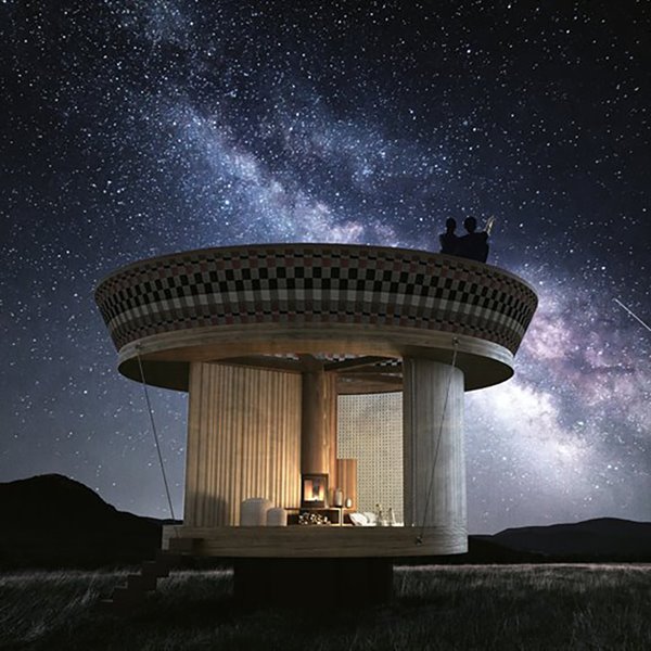 Casa Ojalá, una moderna cabaña transportable en la Toscana
