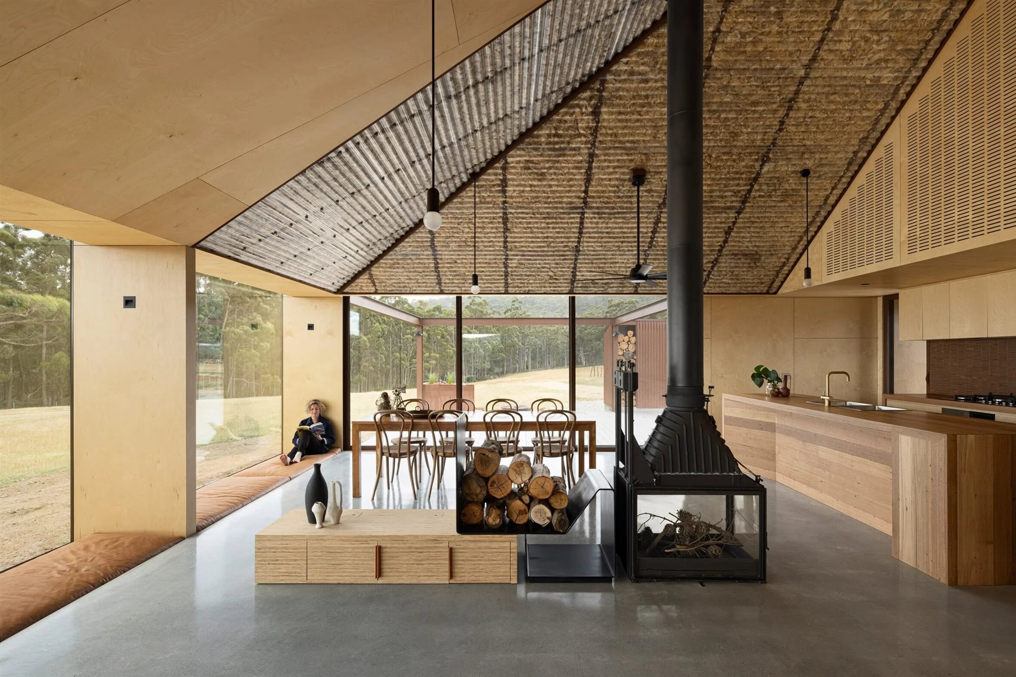Casa Coopworth en Tasmania de FMD Architects