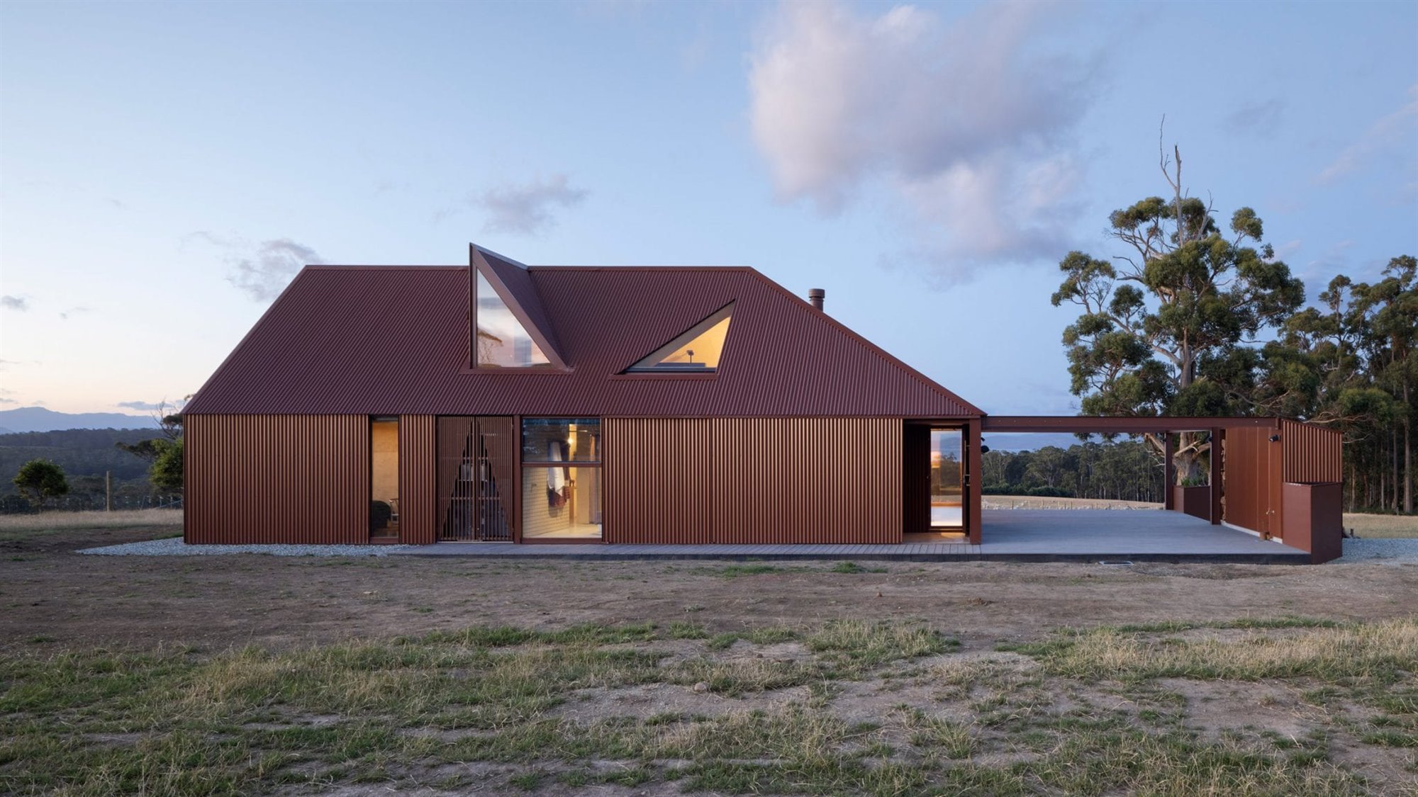 Casa Coopworth en Tasmania de FMD Architects