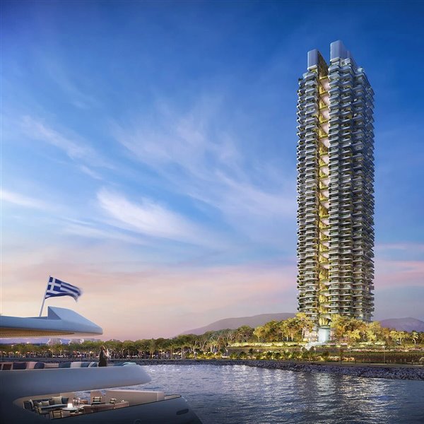 Foster + Partners levantará el rascacielos más alto y sostenible de Grecia
