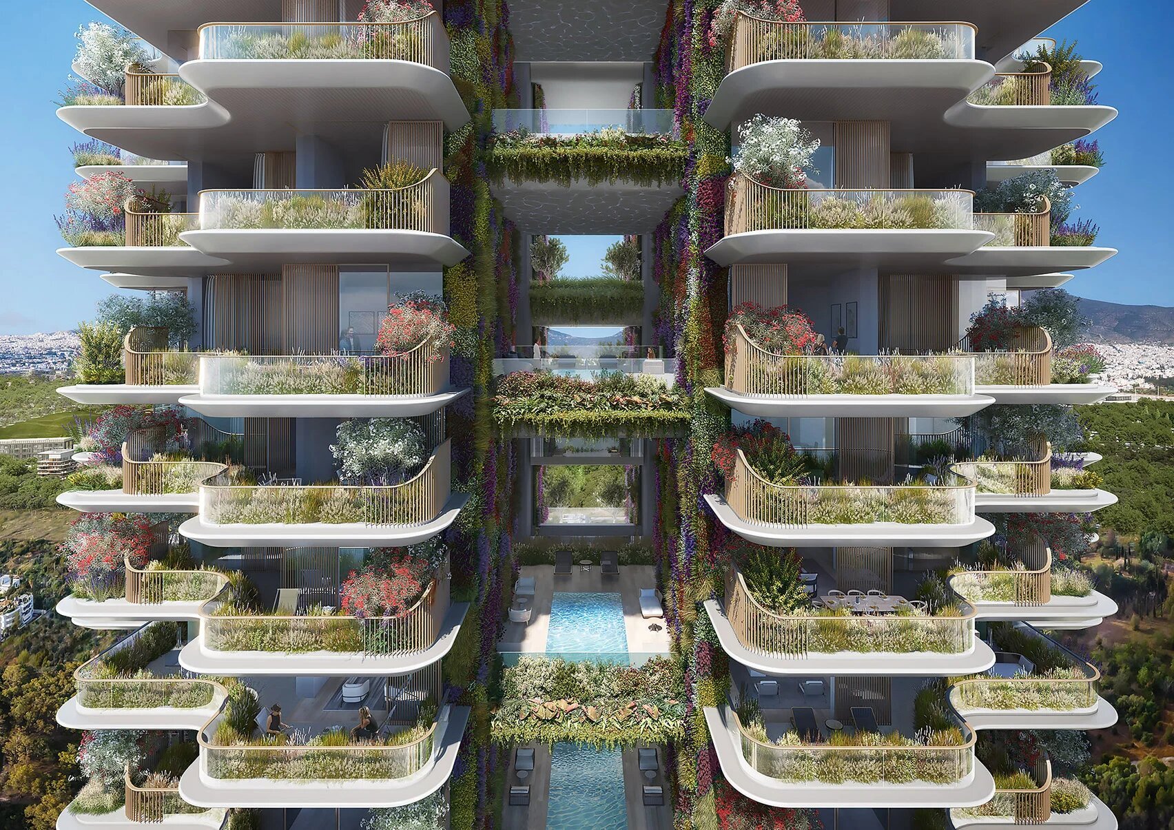 Marina Tower rascacielos en Grecia de Foster + Partners