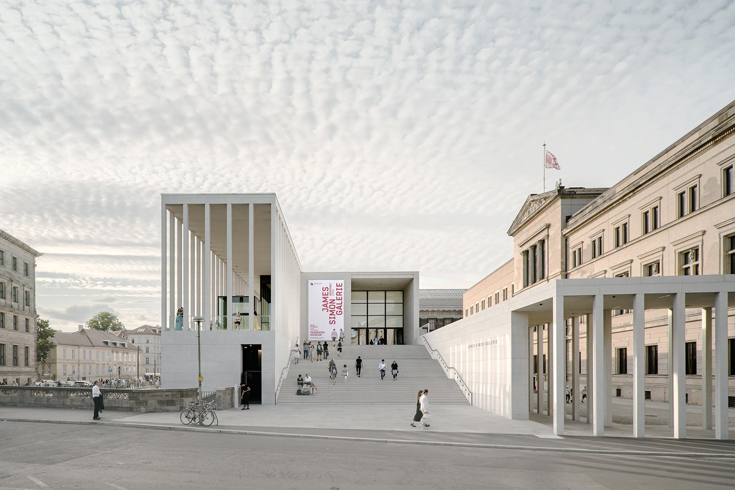 RIBA 2021 James-Simon-Galerie Germany  David Chipperfield Architects Berlin photograph by Simon Menges