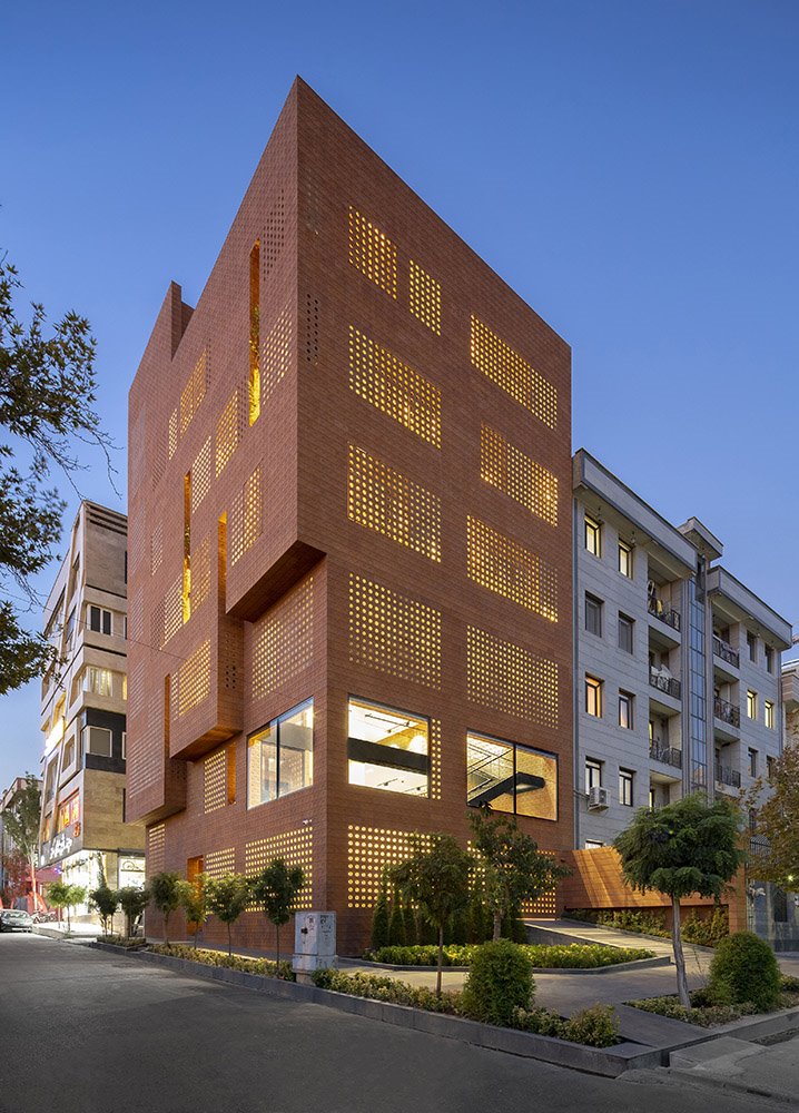RIBA 2021 Kohan Ceram Central Office Building  Iran Hooba Design Group photograph by Deed Studio