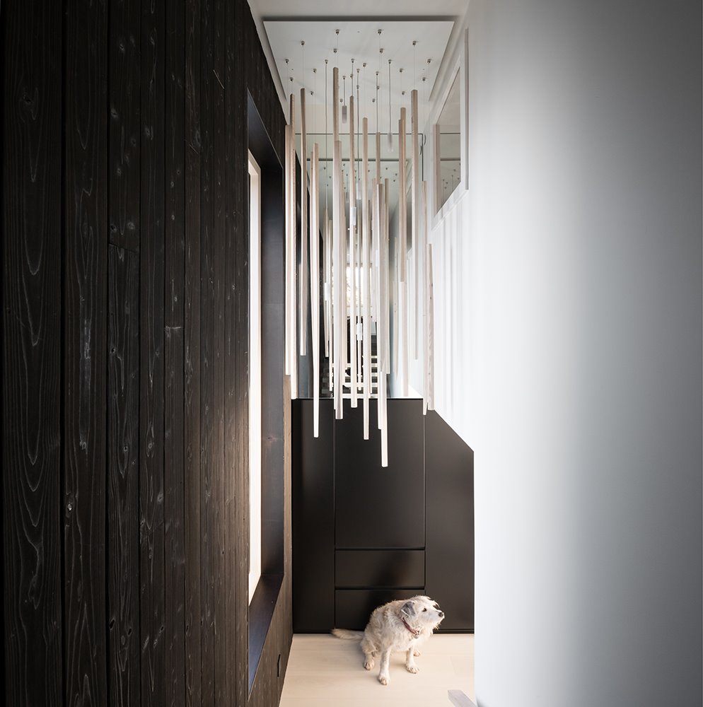 casa pasiva de madera MGA FungRoberts pasillo EmaPeter