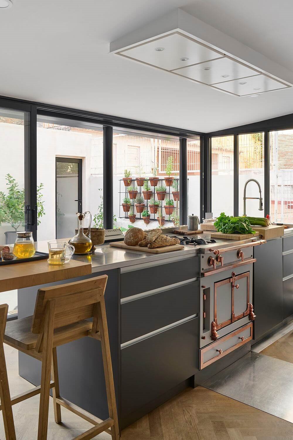 Detalles cocina horno