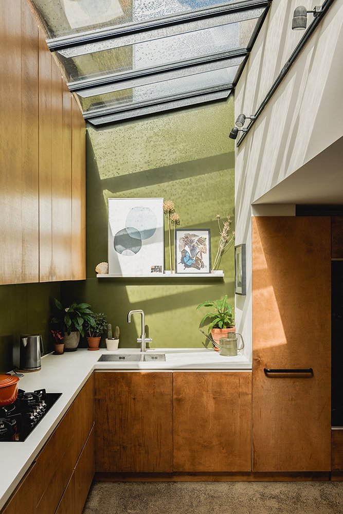 casa con jardín secreto diseño nórdico y acogedor 2
