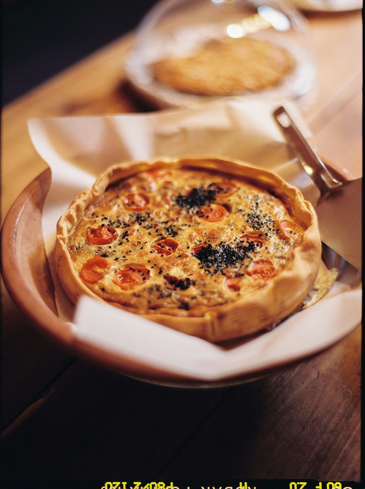 Las quichés y los pasteles de verduras son unos de los platos más deseados del restaurante. Fotografía de @gemagonzalez_photo 