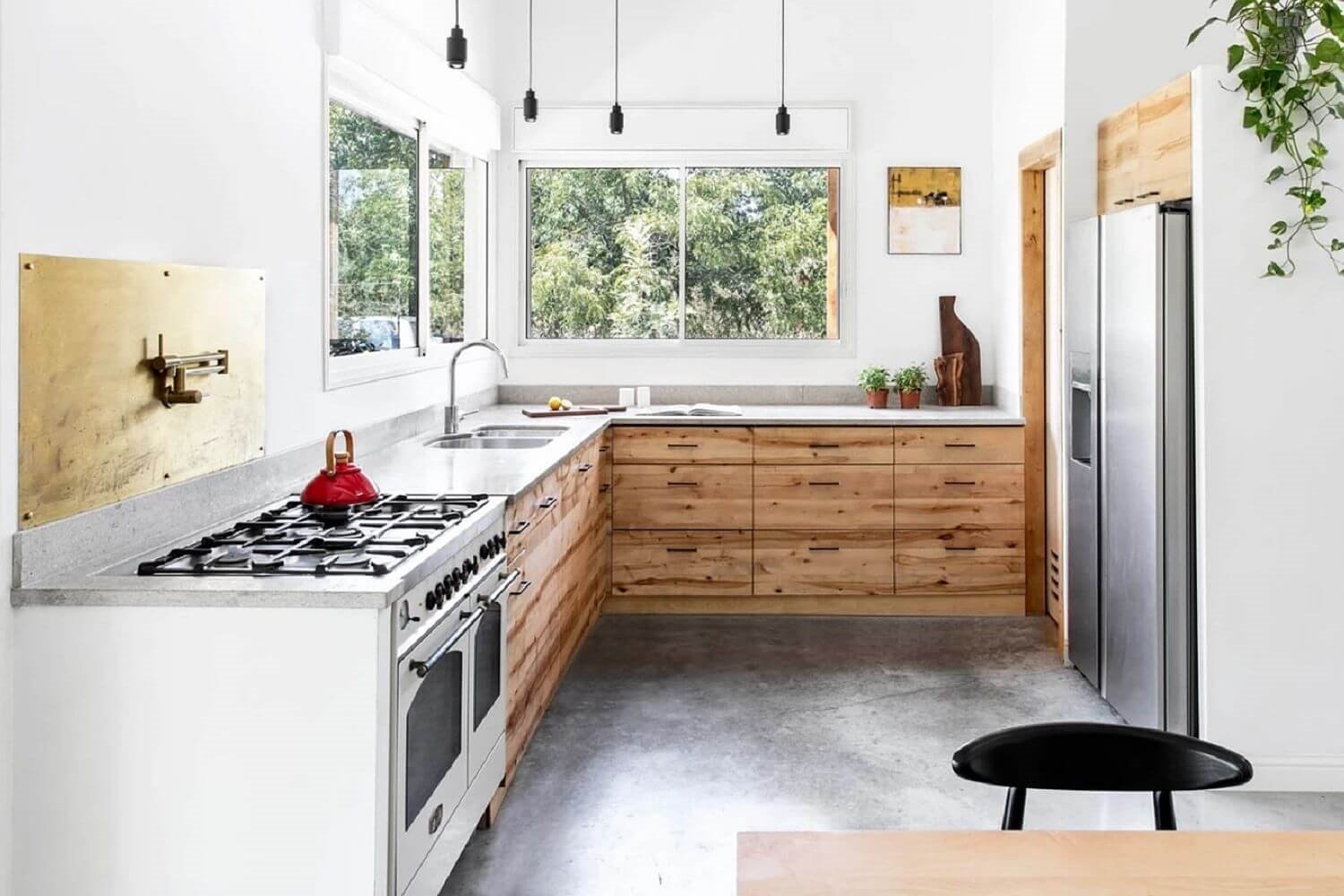 Moderno bungaló cocina
