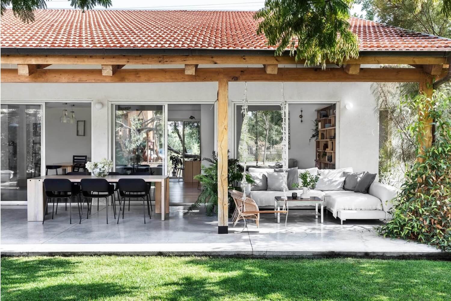 Moderno bungaló zona exterior