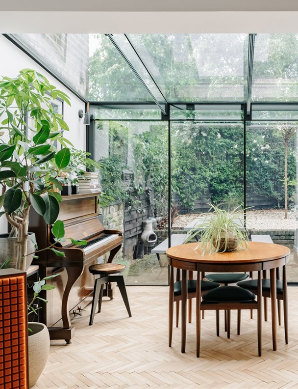 Este apartamento en Londres esconde un maravilloso jardín interior