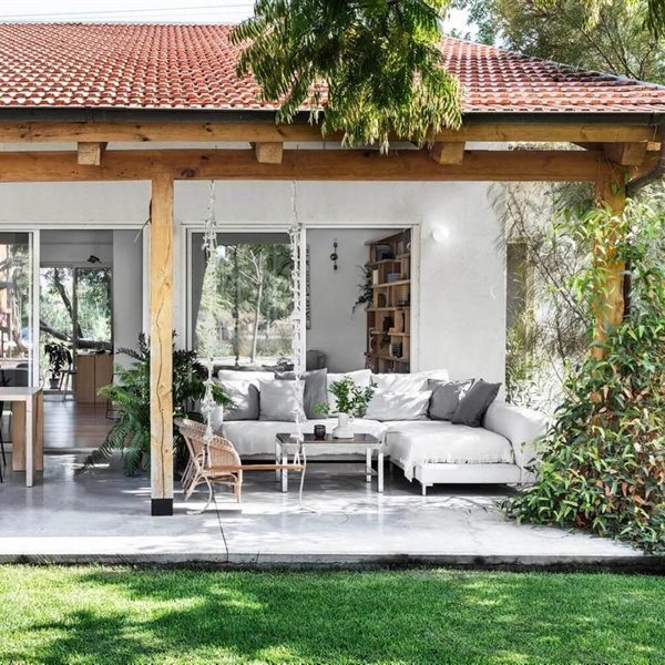Moderno bungalow zona exterior