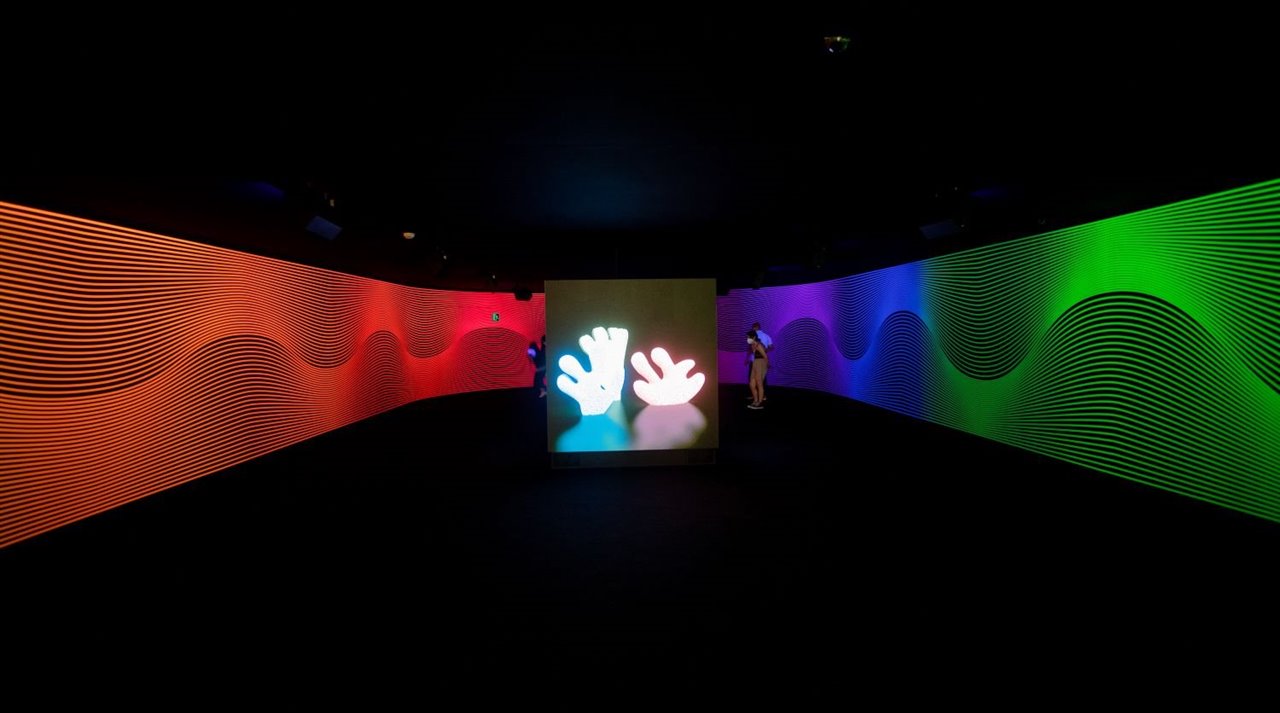 Claudia Comte utiliza sus obras como un conjunto que pueda despertar sensaciones y emociones en los visitantes