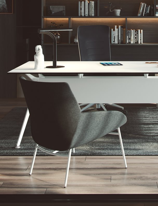 Noom, una versátil silla con tecnología 3D para las oficinas en casa