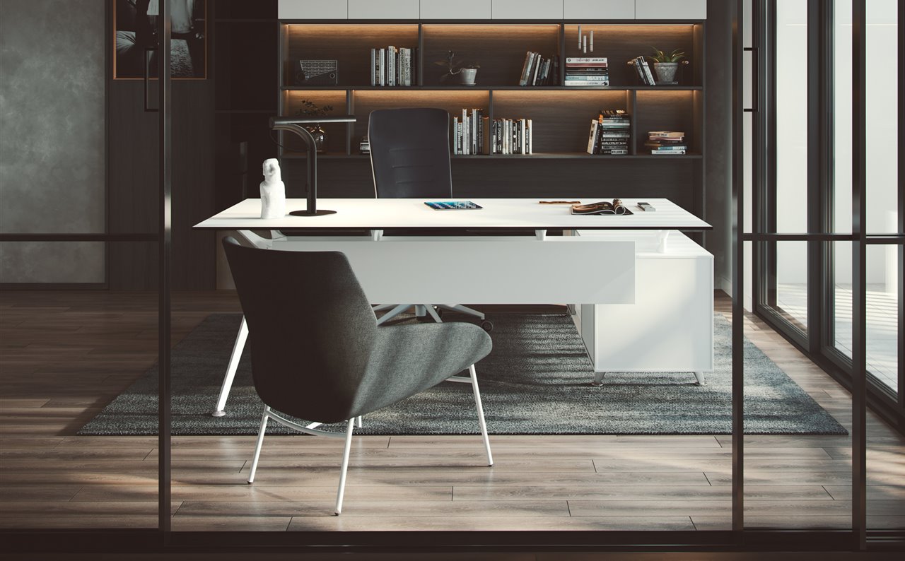 La esencia de Noom está en su silueta. Los brazos quedan completamente integrados en una pieza única, conectada con asiento y respaldo.
