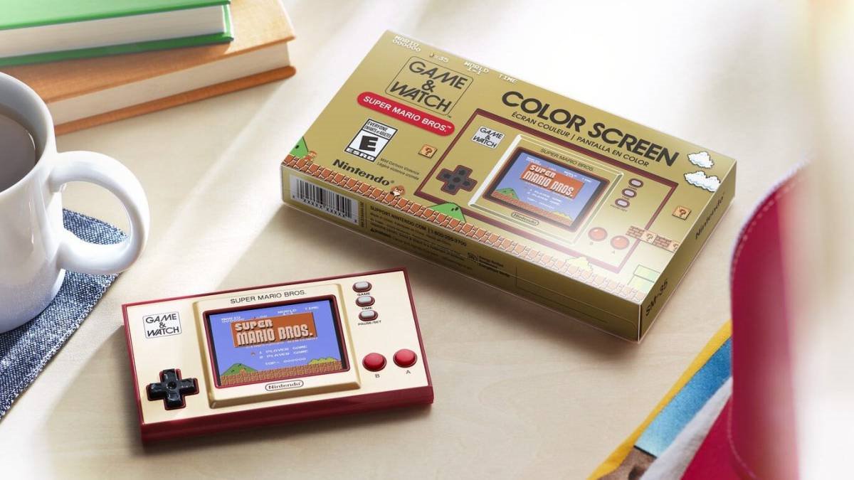 Nintendo Consola Game and Watch Super Mario Bros