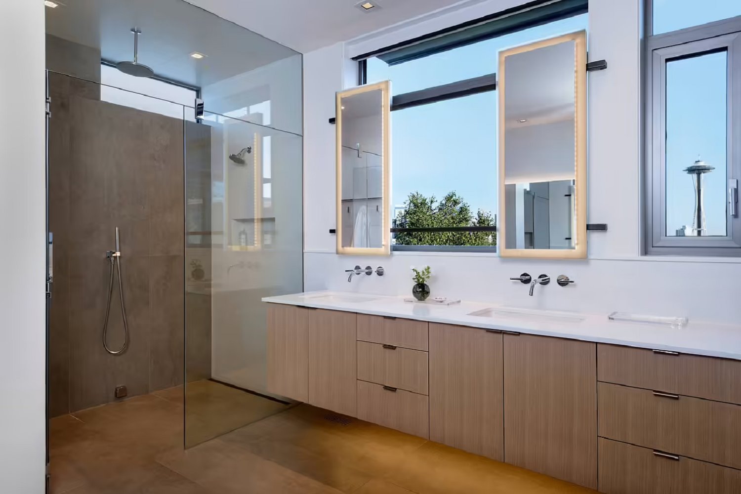 Casa Seattle baño ducha