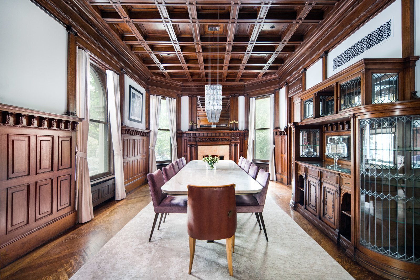 Casa Jennifer Connelly y Paul Bettany comedor