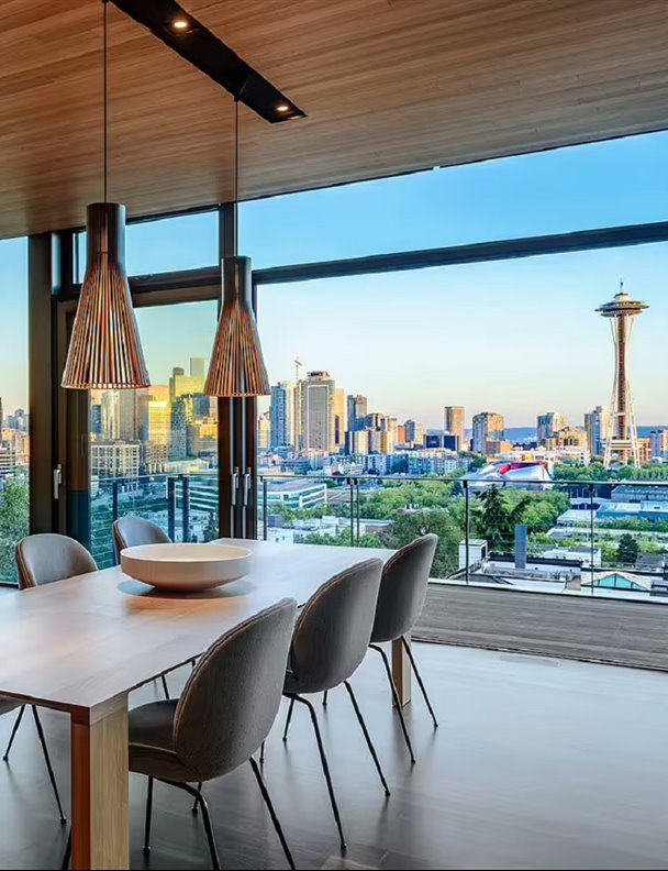 Una casa moderna y espaciosa con unas vistas espectaculares
