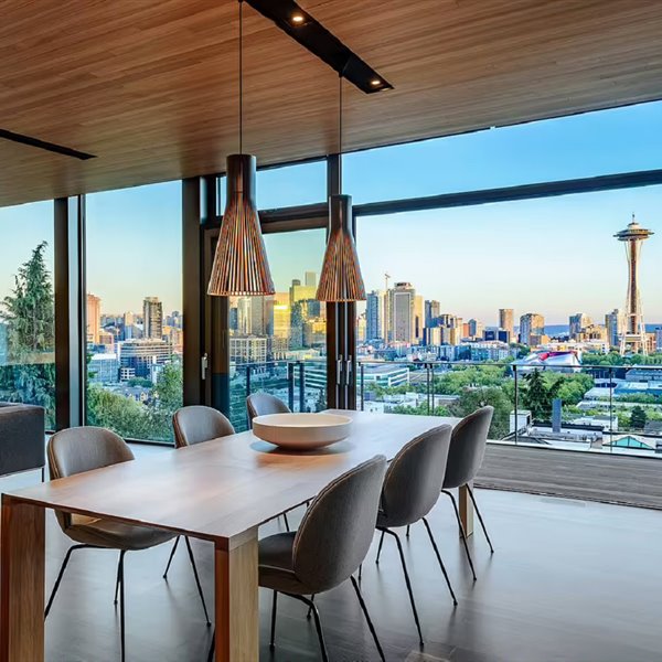 Una casa moderna y espaciosa con unas vistas espectaculares