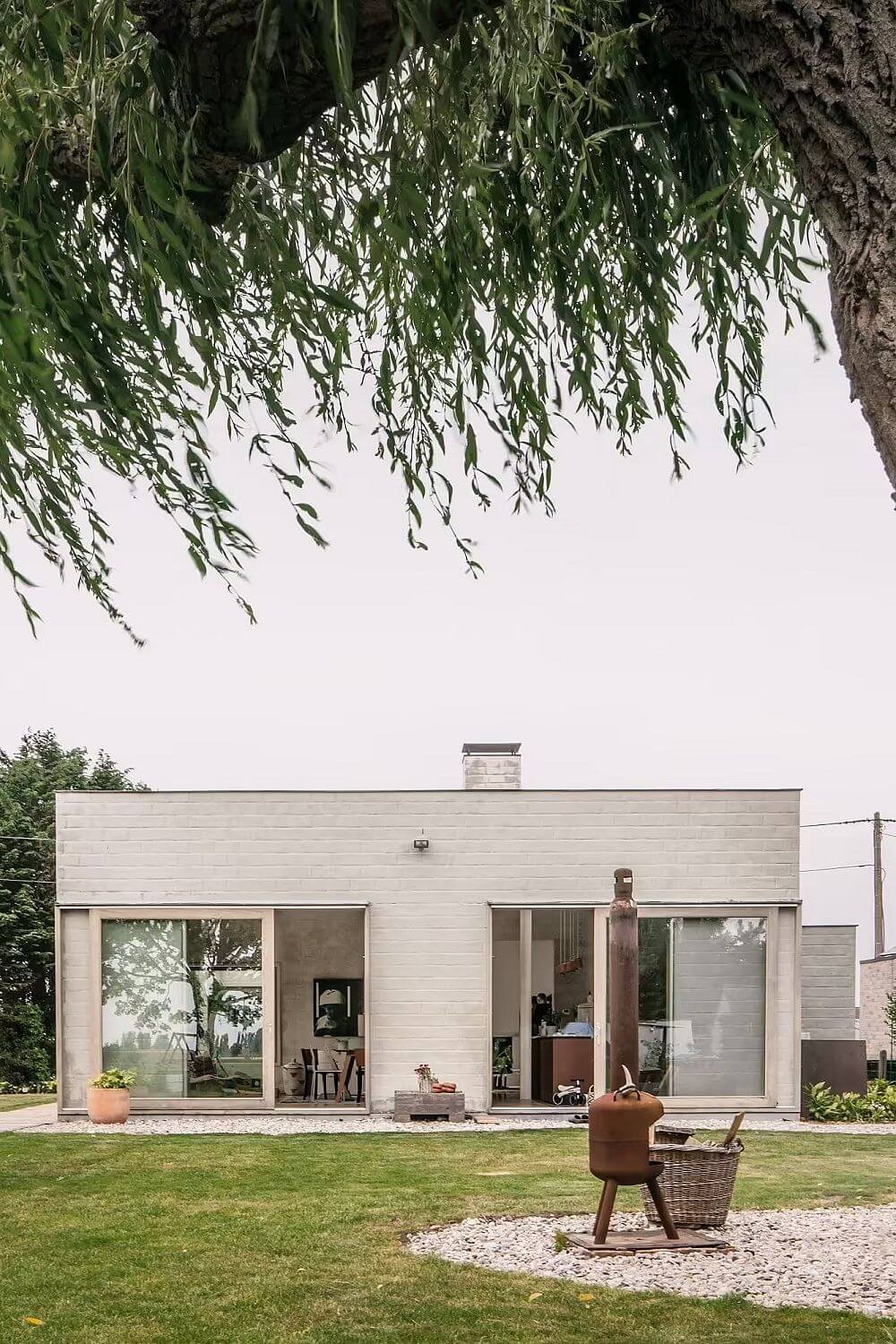 Bungaló belga jardín